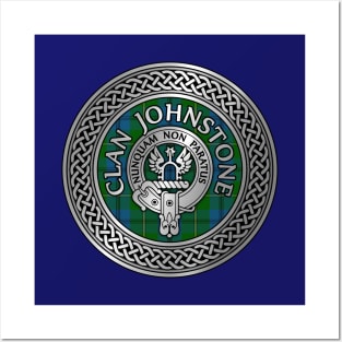 Clan Johnstone Crest & Tartan Posters and Art